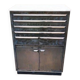 Vintage dentist furniture – Industrial style, steel, marble, ideal for lofts and workshops.