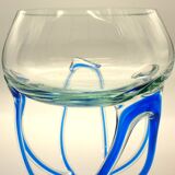 Blown crystal jellyfish bowl, creation by Vessiere at Baccarat.