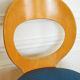 Pair of chairs baumann Seagull model