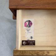 Coiffeuse en teck du milieu du siècle par AB Glas & Trä, années 1960