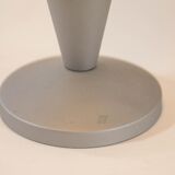 Elegant lamp of the space age in bright yellow glass 90s