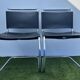 Pair of MR 10 chairs with Mies Van der Rohe laces, Knoll International