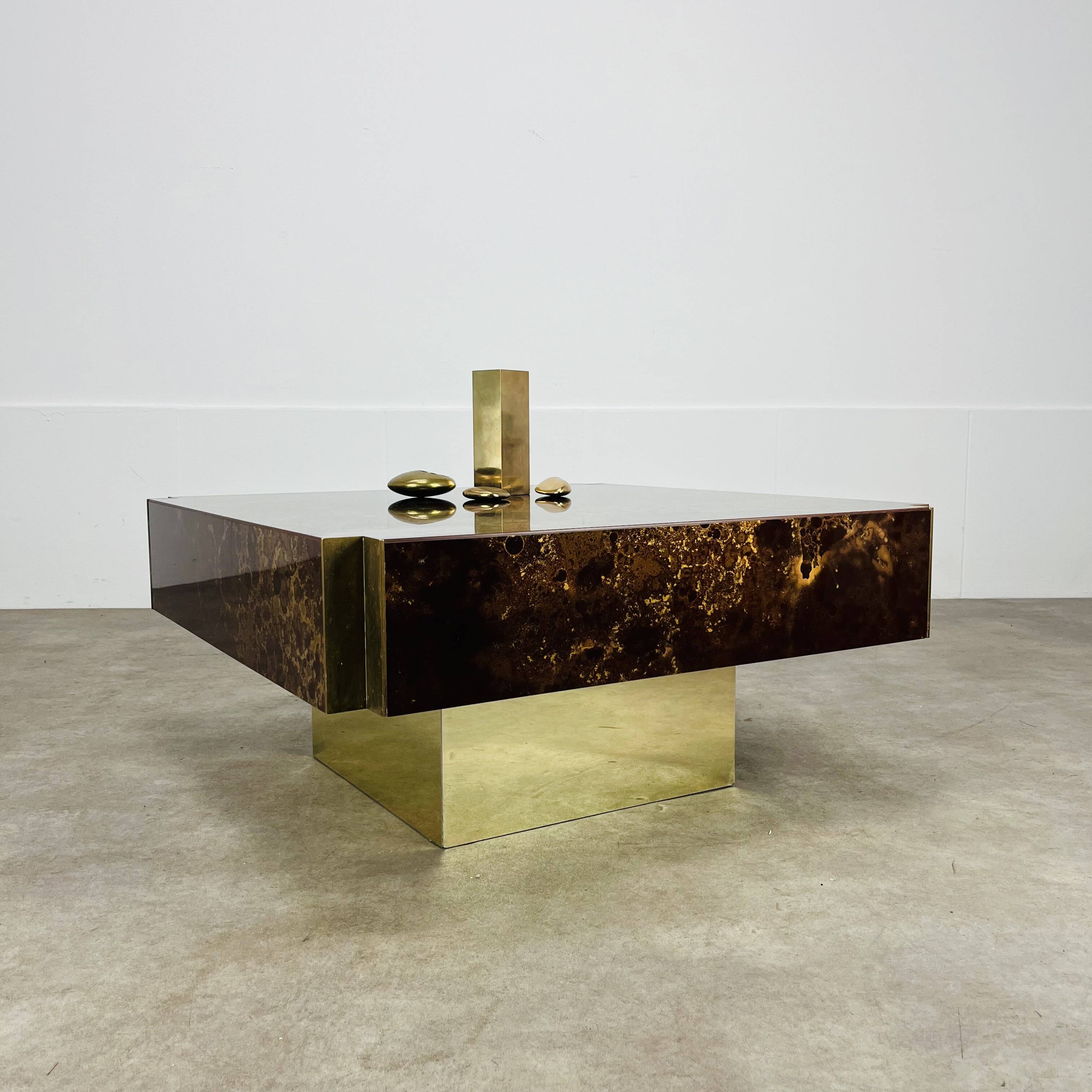 Guy Lefèvre 1970 solar flare side table