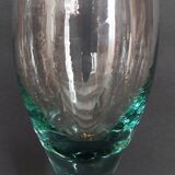 Folk art large glass early 20th century