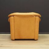 Ensemble de salon cognac, design danois, années 1970, fabricant : Skalma Møbelfab
