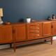 Sideboard in teak from the 1960s, G-Plan by Victor Wilkins