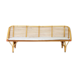 Children's rattan bench