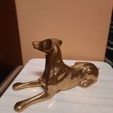 Brass dog