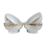 Set 4 bowls golden palms