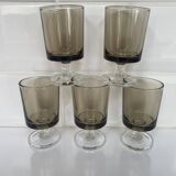 Set de 5 verres à liqueur Luminarc Suède fumé