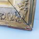 Miroir style Louis Philippe bois doré vintage