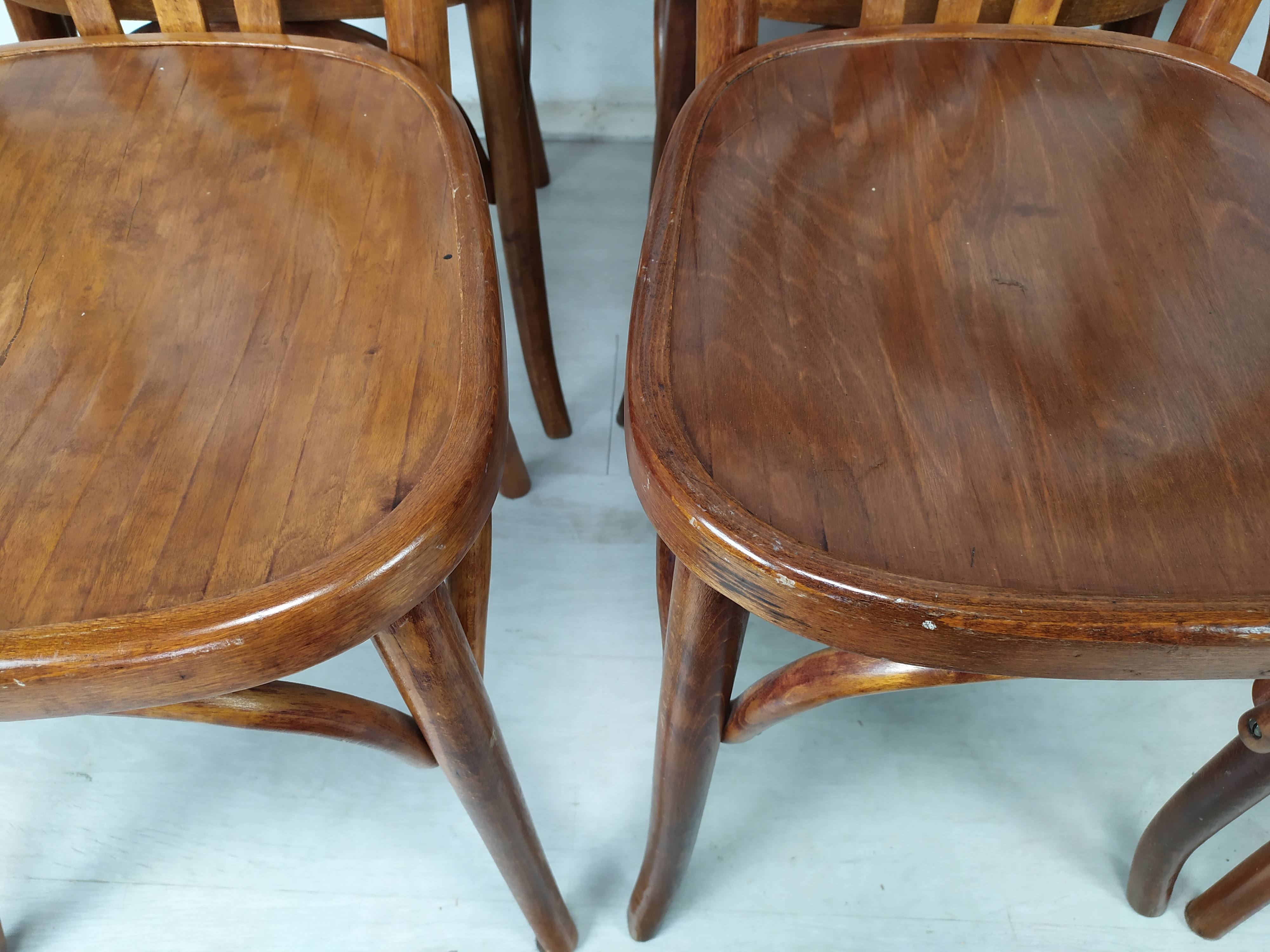Set of 6 bistro chairs