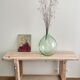 Workbench made of light wood