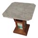 Indonesia table with marble top