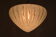 Mid-century Glass Pendant,Czechoslovakia,1970's.