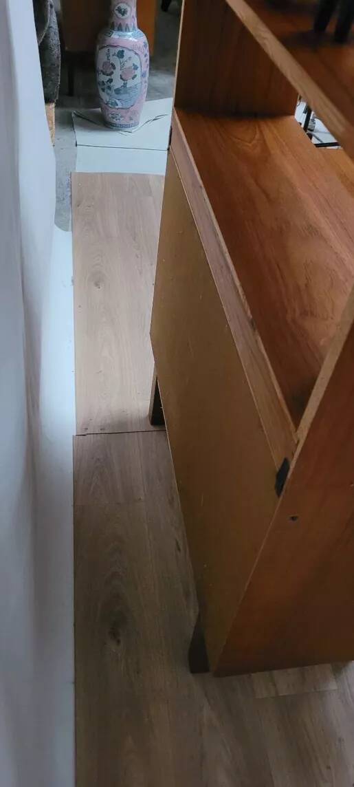 Vintage multifunctional Scandinavian teak bookshelf – Denmark – 1960s