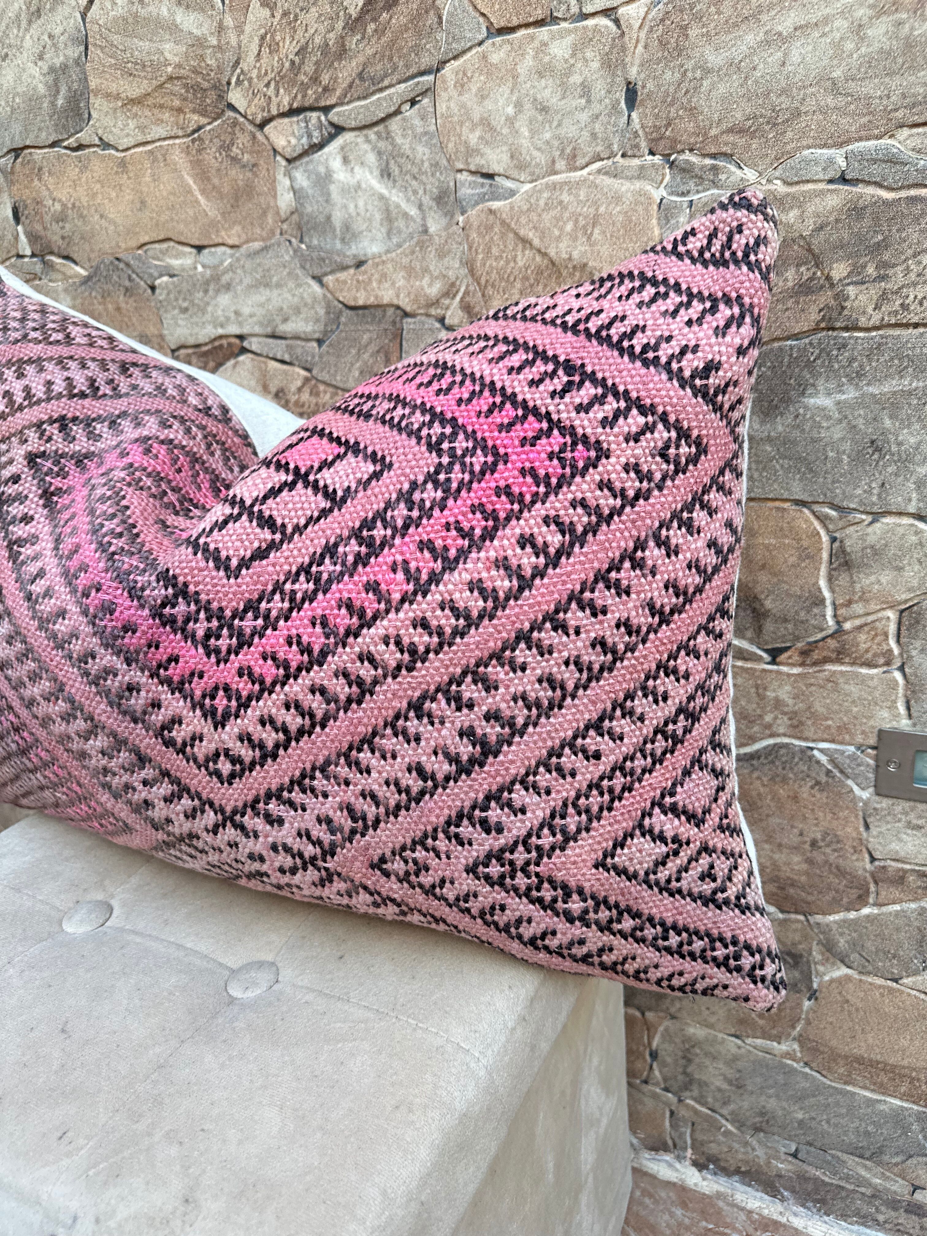 Housse de coussin marocain berbère vintage