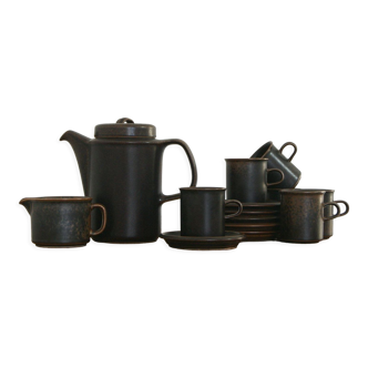Mid-Century Tableware Set by Ulla Procope for Arabia, Finland, 1960s, Set of 8