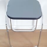 Bauhaus style chrome side table