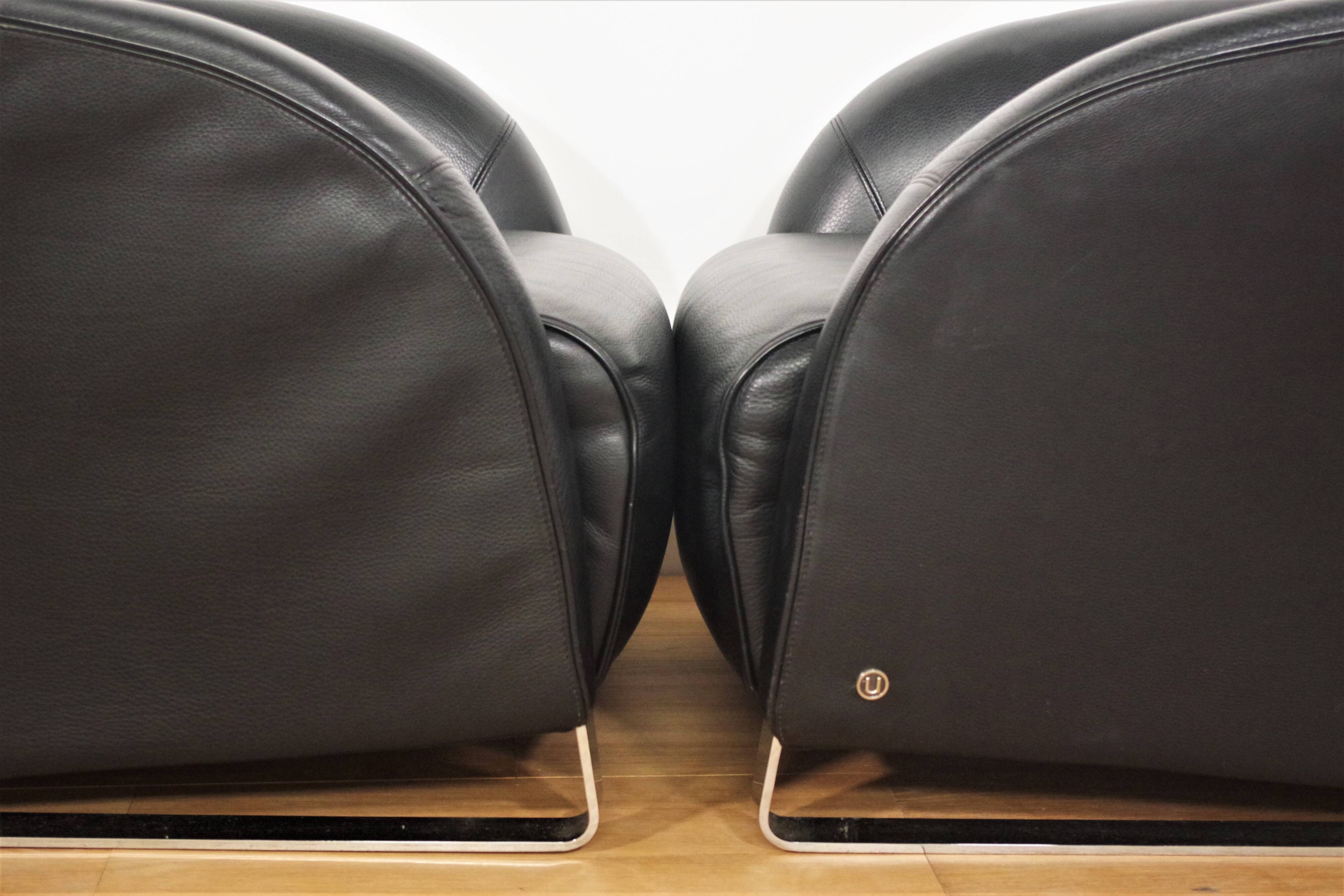 Liz armchairs by Natuzzi, 2000s, set of 4