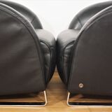 Liz armchairs by Natuzzi, 2000s, set of 4