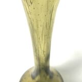 Vase soliflore glass bubbles the rock blows mouth