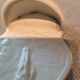 Rare wall-mounted shell fine earthenware C&M