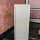Pretty little white wooden piece of furniture