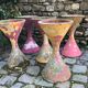 Set of 4 planters "Diabolo" by Anton Bee & Willy Guhl for Eternit, 50