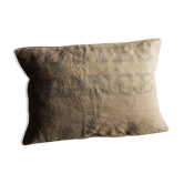 Jute la poste's toile cushion