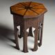 Table d'appoint anglo-indienne vers 1900