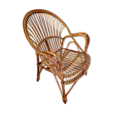Rattan armchair