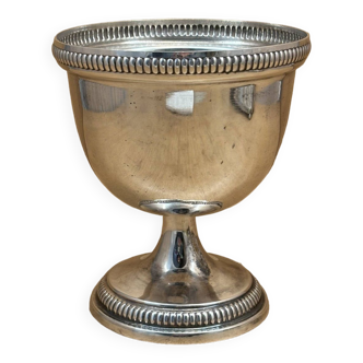 Silver metal cup