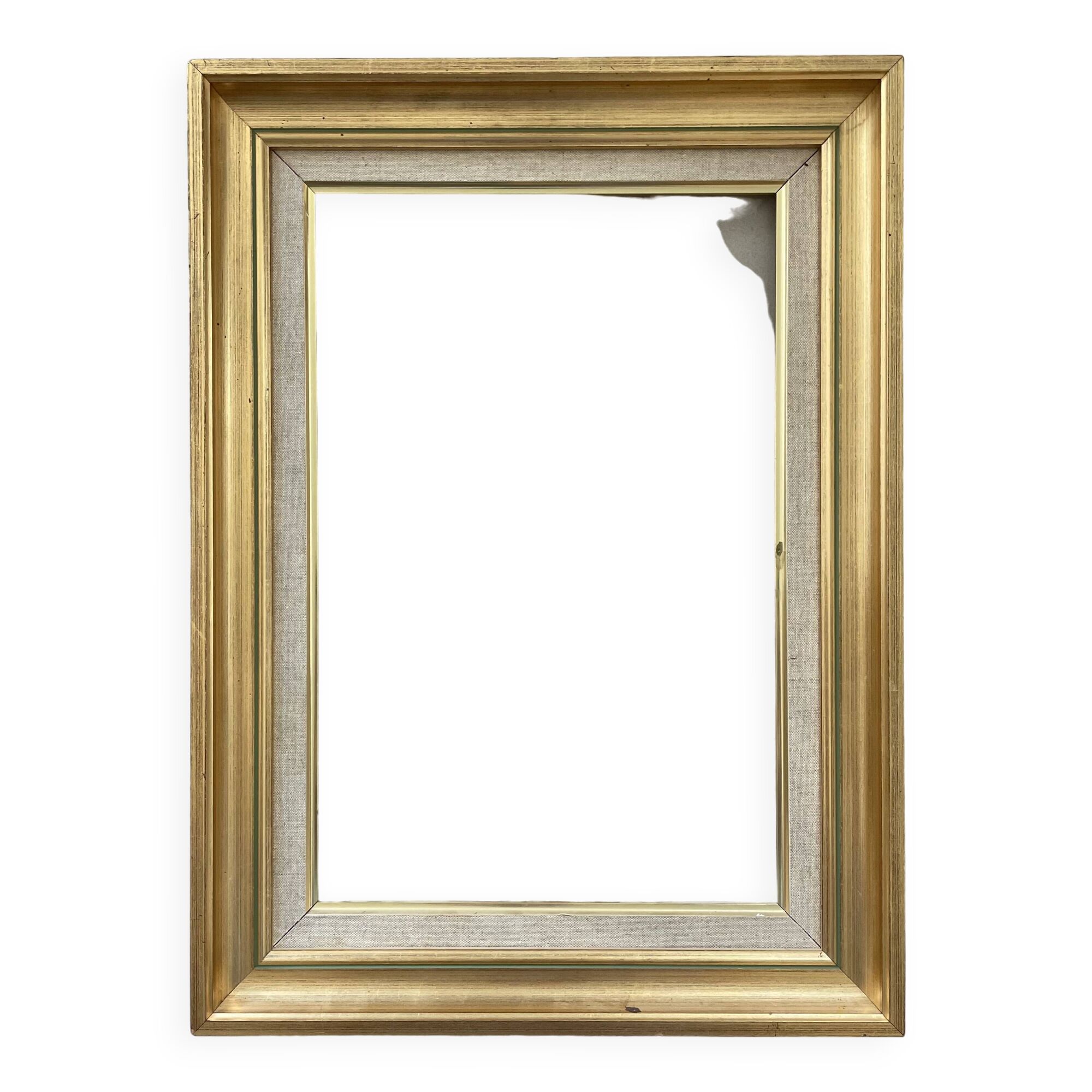 Cadre en bois doré