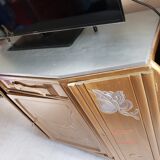 Restyled art deco storage side cabinet