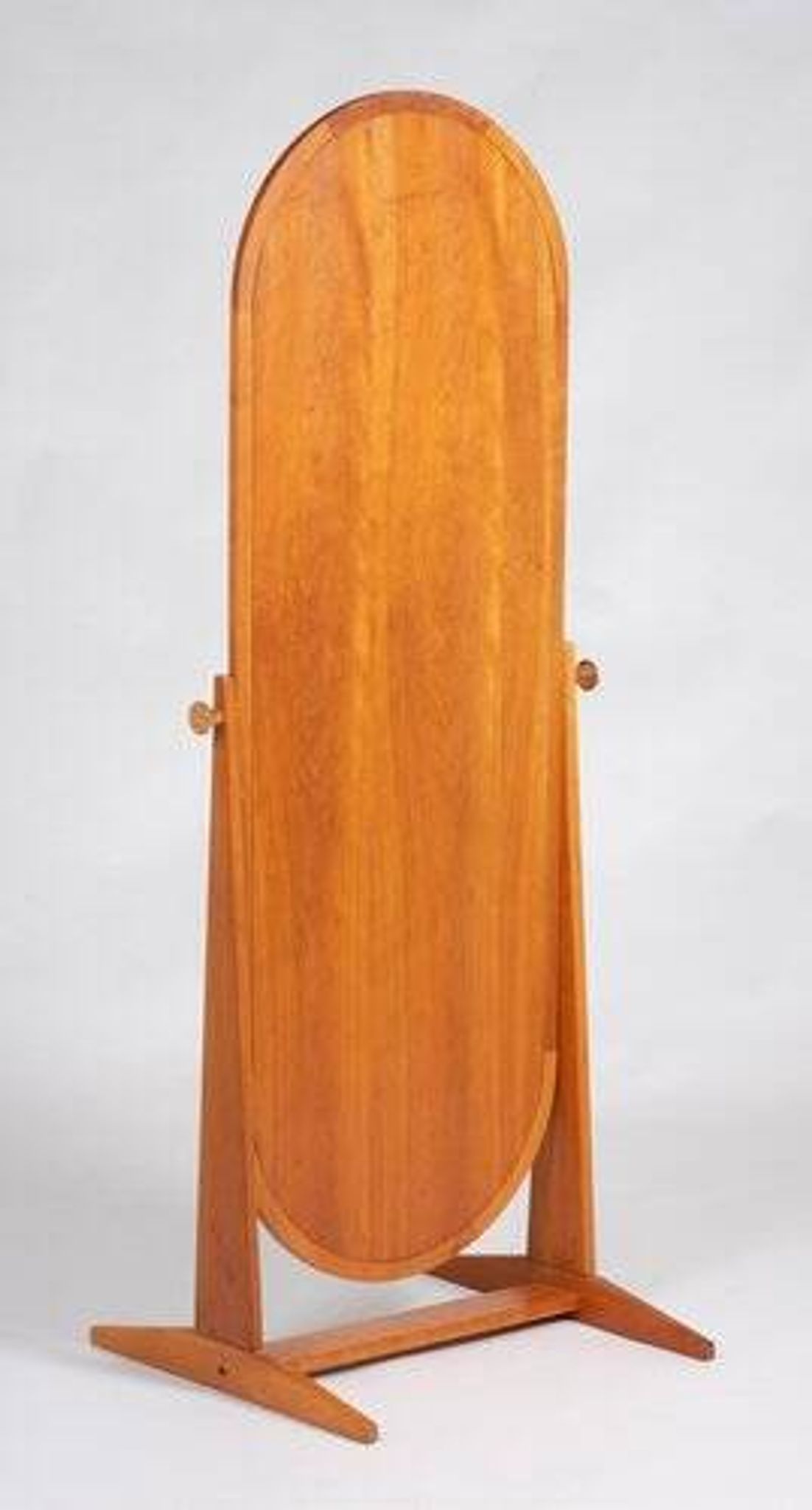Cheval Floor Mirror by Pedersen & Hansen, Denmark, 1970s