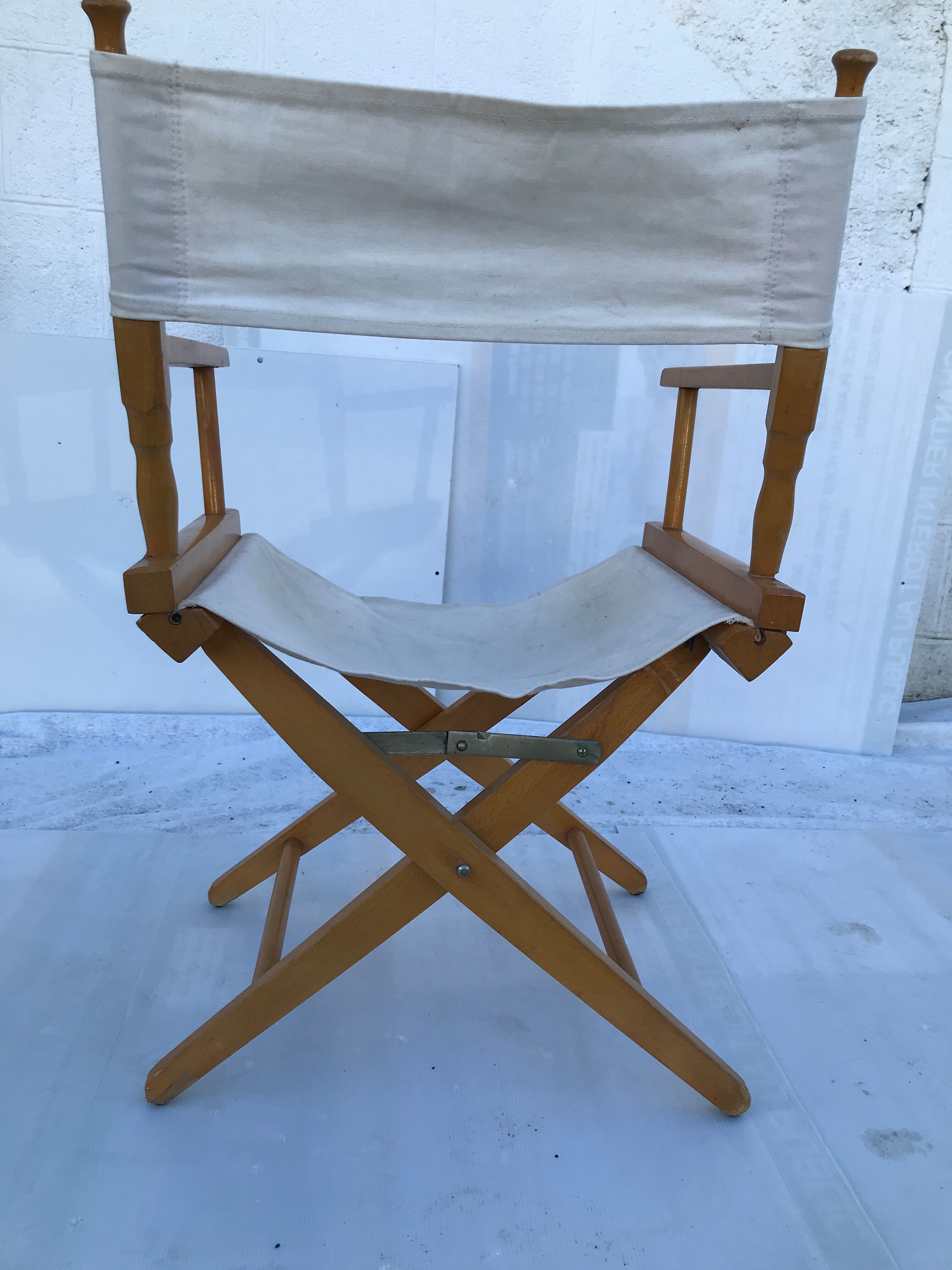 Fauteuil de réalisateur vintage