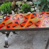 Table low ceramic vintage