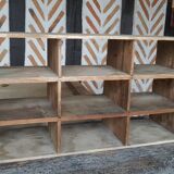 Etagère bois 9 cases