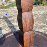 Oak pedestal table 1950