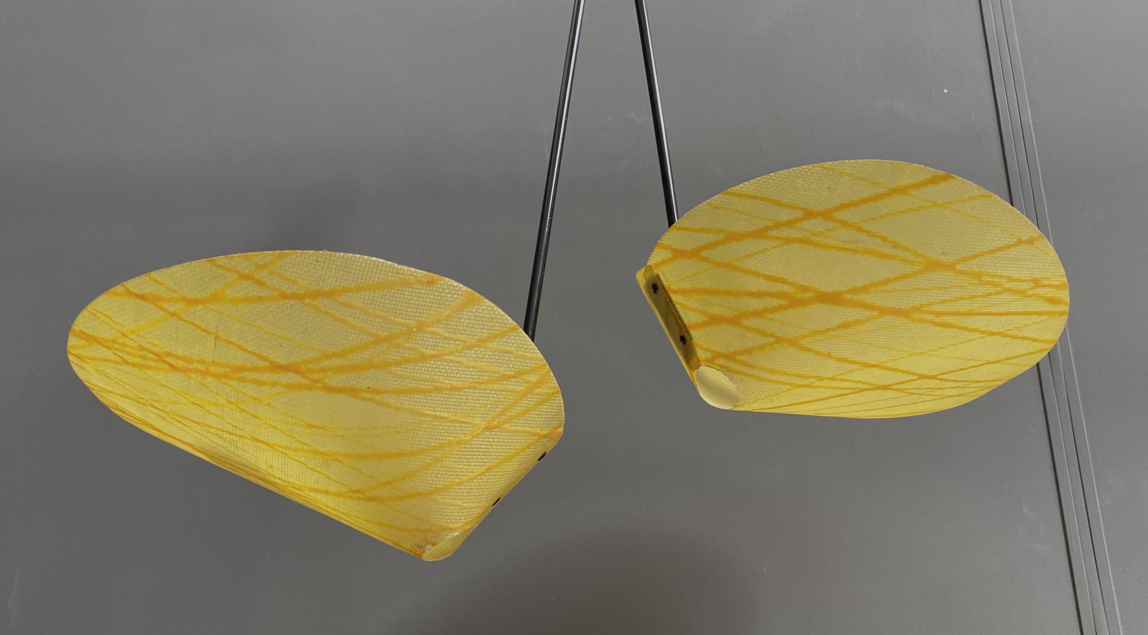 Josef Hurka pendant lamp model 1210 for Napako 1960s