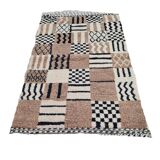 Handmade wool Berber rug 150 x 100 cm