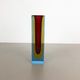 Murano glass sommerso vase designed by Flavio Poli, Italy, 1970s
