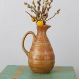 Cruche ou vase en grès Digoin, vintage
