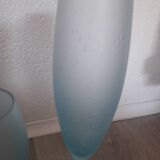 Lot tête a tête verrerie de Biot verre souffle bulle coupes à champagne verres à pieds
