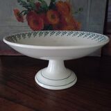 Compotier Terre de Fer "1212" H. Boulenger Choisy-le-Roi