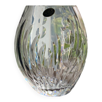 Vintage crystal vase