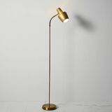 Scandinavian brass floor lamp, 1950s/60s