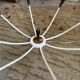 Ceiling lamp Lunel eight arms years 50/60
