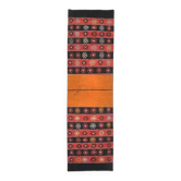 Tapis de couloir en laine et coton fait main Oushak turc, années 1970